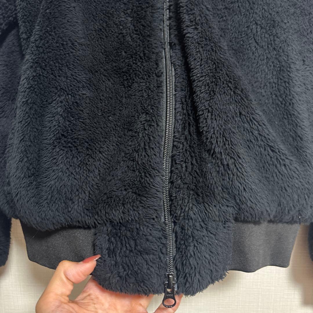 V TWELVE フリース ジャケット 黒 ゴルフ