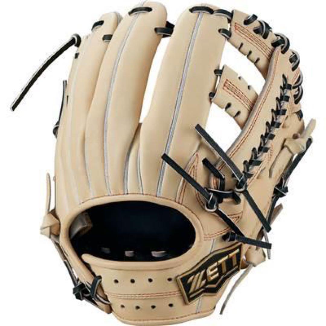 【ZETT 】内野手用右投げ　硬式グローブ