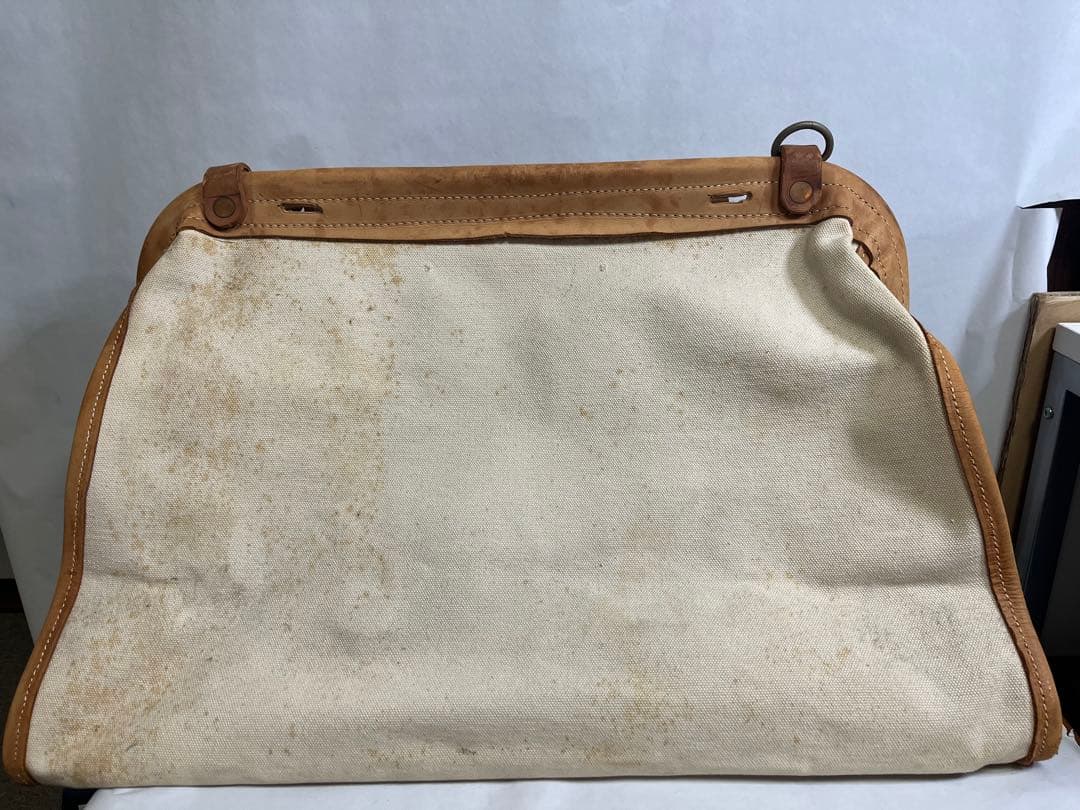 USメール　キャンバス　レザー usmail 激レア　ヴィンテージバッグ
