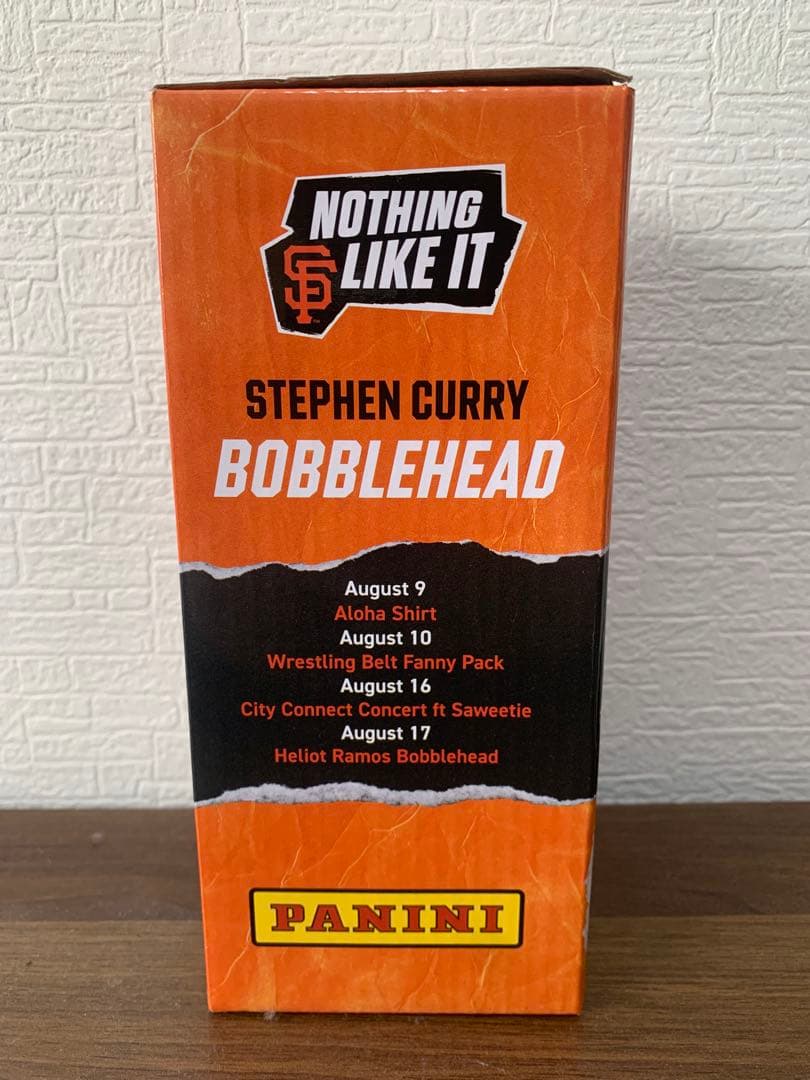 超激レア　ステファンカリー　ボブルヘッド　サンフランシスコジャイアンツとのコラボ