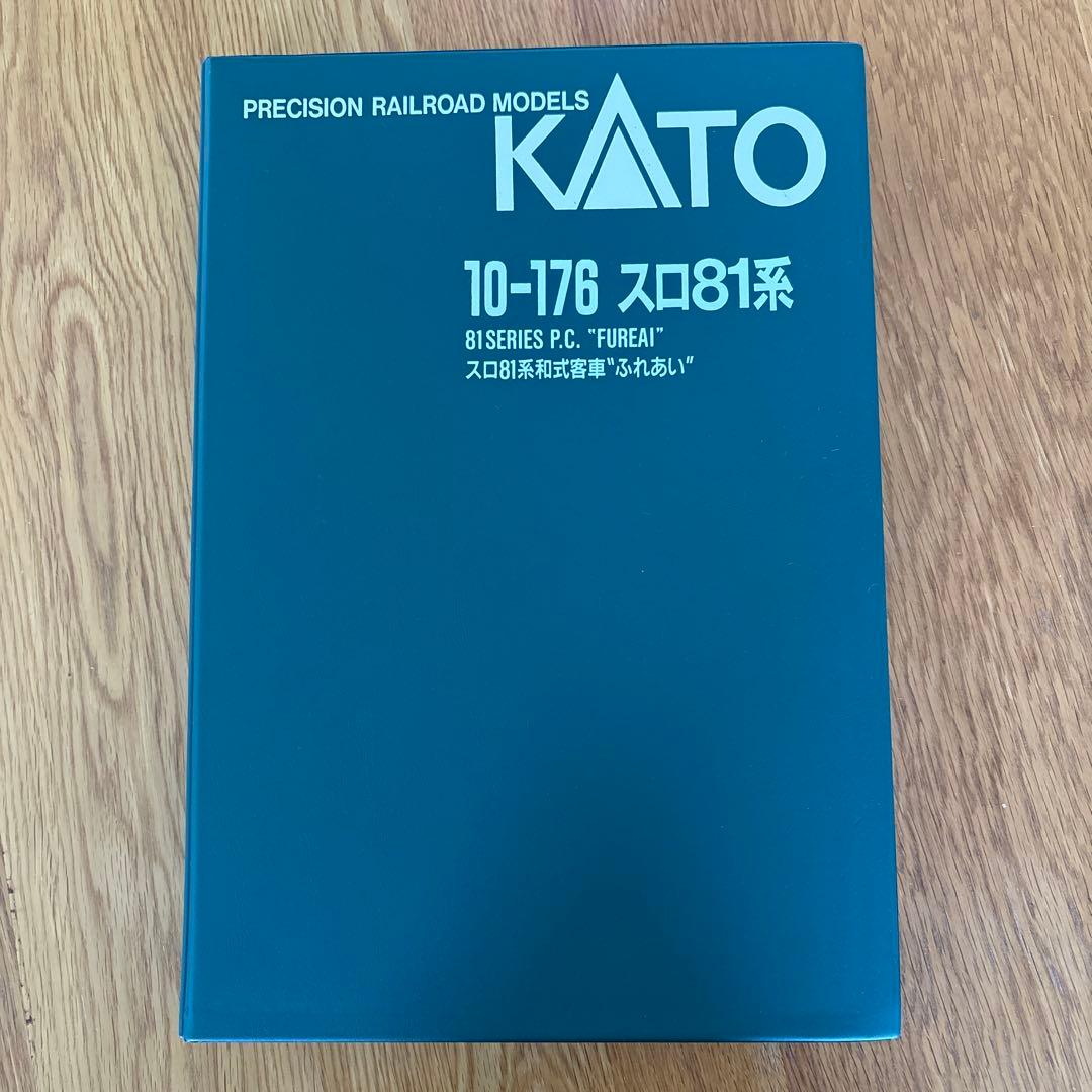 KATO 10-176スロ81系和式客車「ふれあい」 6両セット②愛称シール欠品