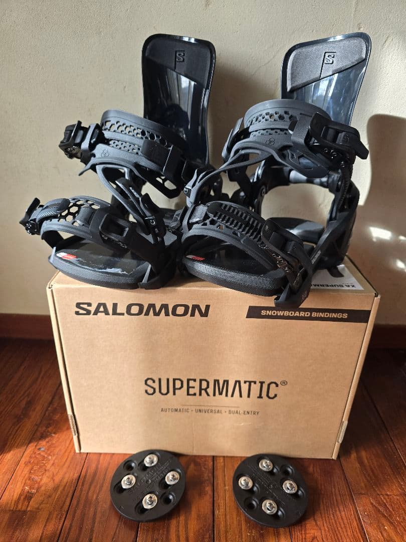 SALOMON SUPERMATIC スノーボードビンディング
