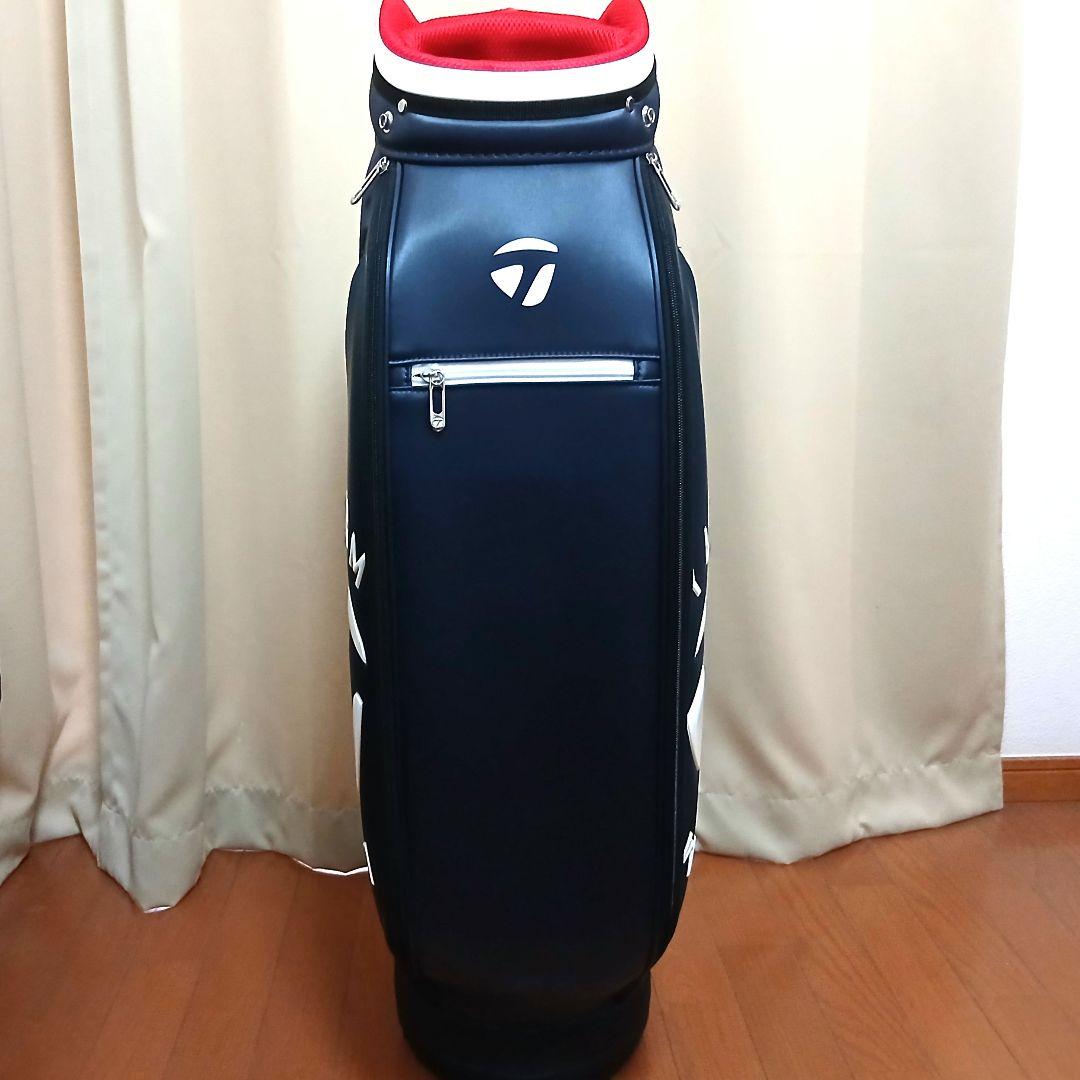 【新品未使用】テーラーメイド サークルロゴ キャディバッグ　ネイビー