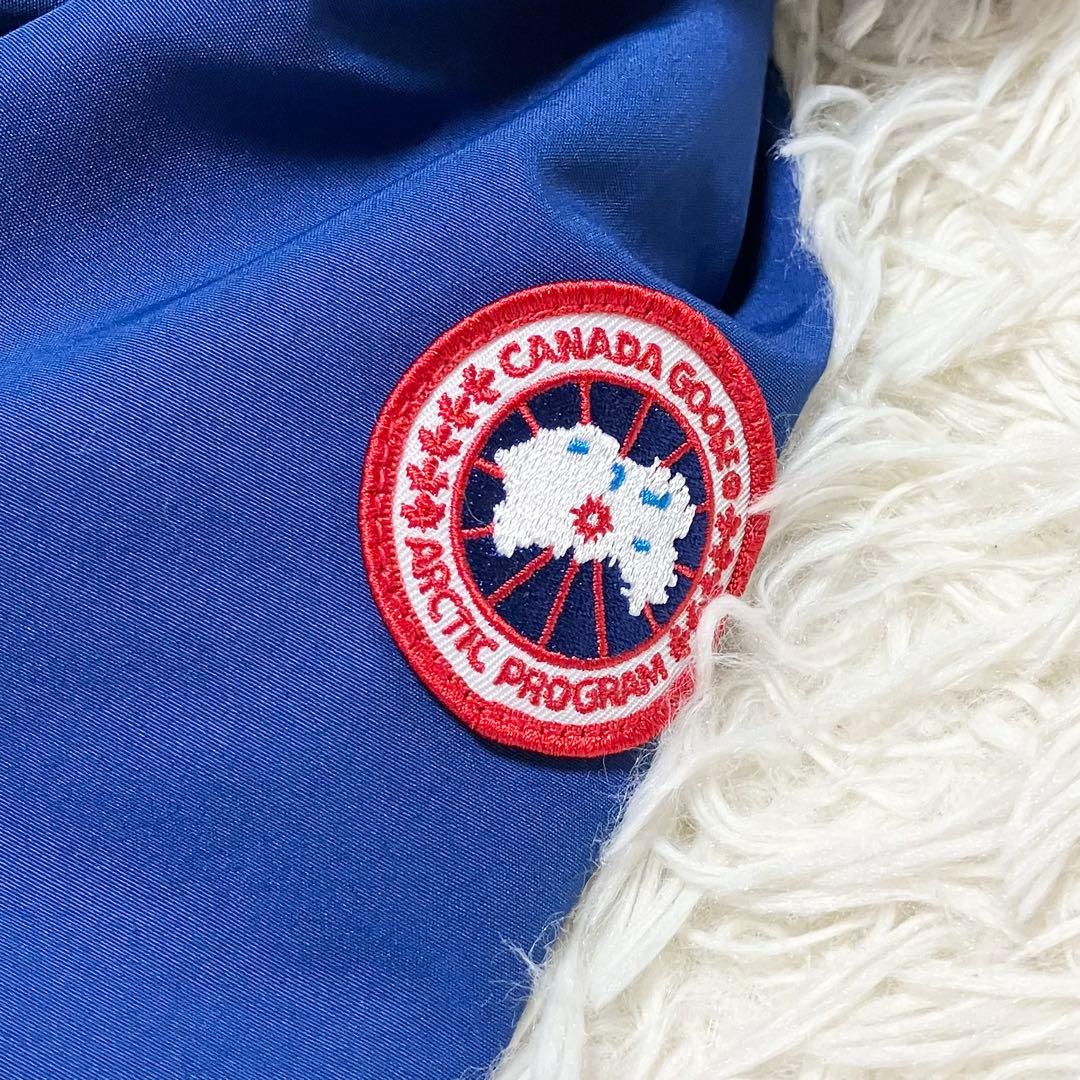   カナダグーススノースーツ キッズ　ブルー正規品