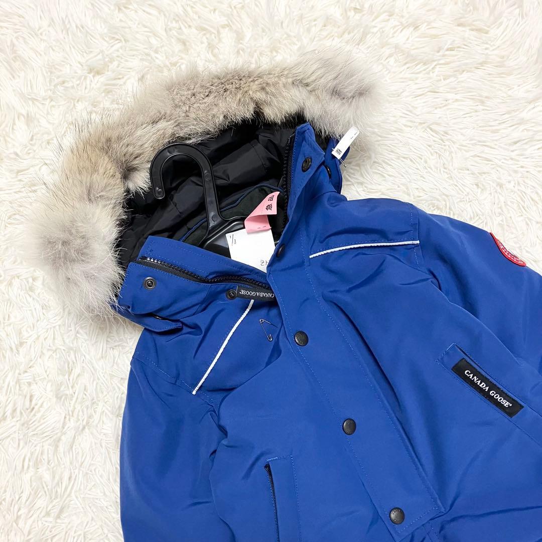   カナダグーススノースーツ キッズ　ブルー正規品