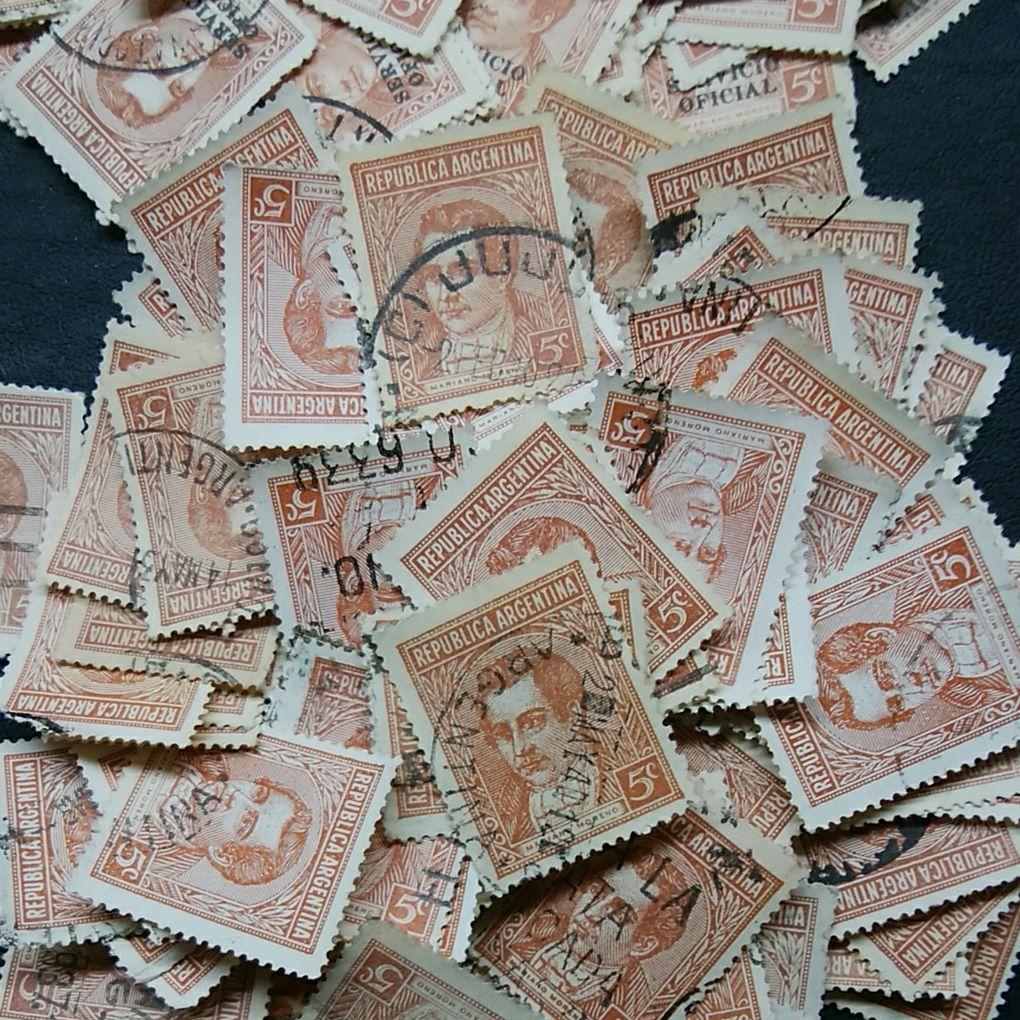 ★外国切手　アルゼンチン　使用済み200枚