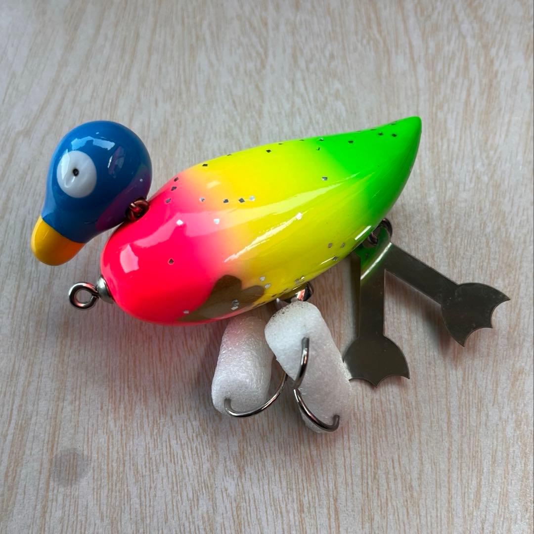 柏木xストックルアーズ マガモくん トップウォータールアー