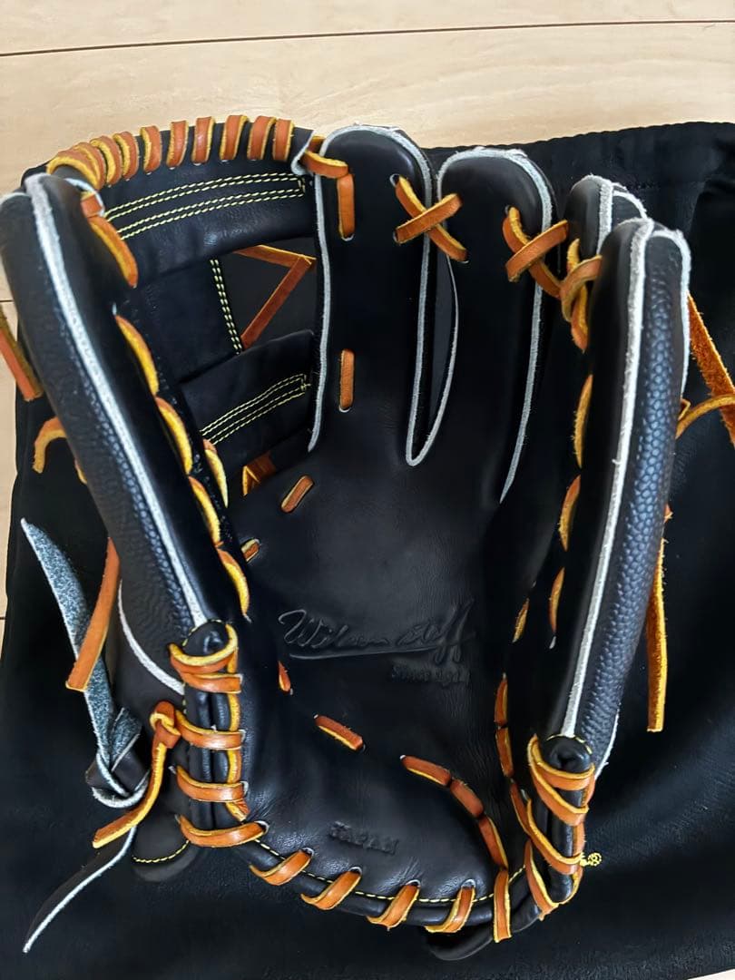 軟式用グラブ WILSON STAFF DUAL 内野手用 87型 小指二本入れ