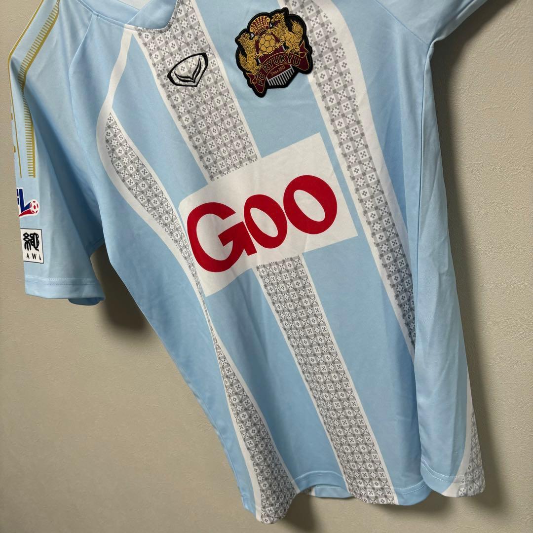 沖縄 fc琉球 j3 レプリカユニフォーム ゲームシャツgrand sport青