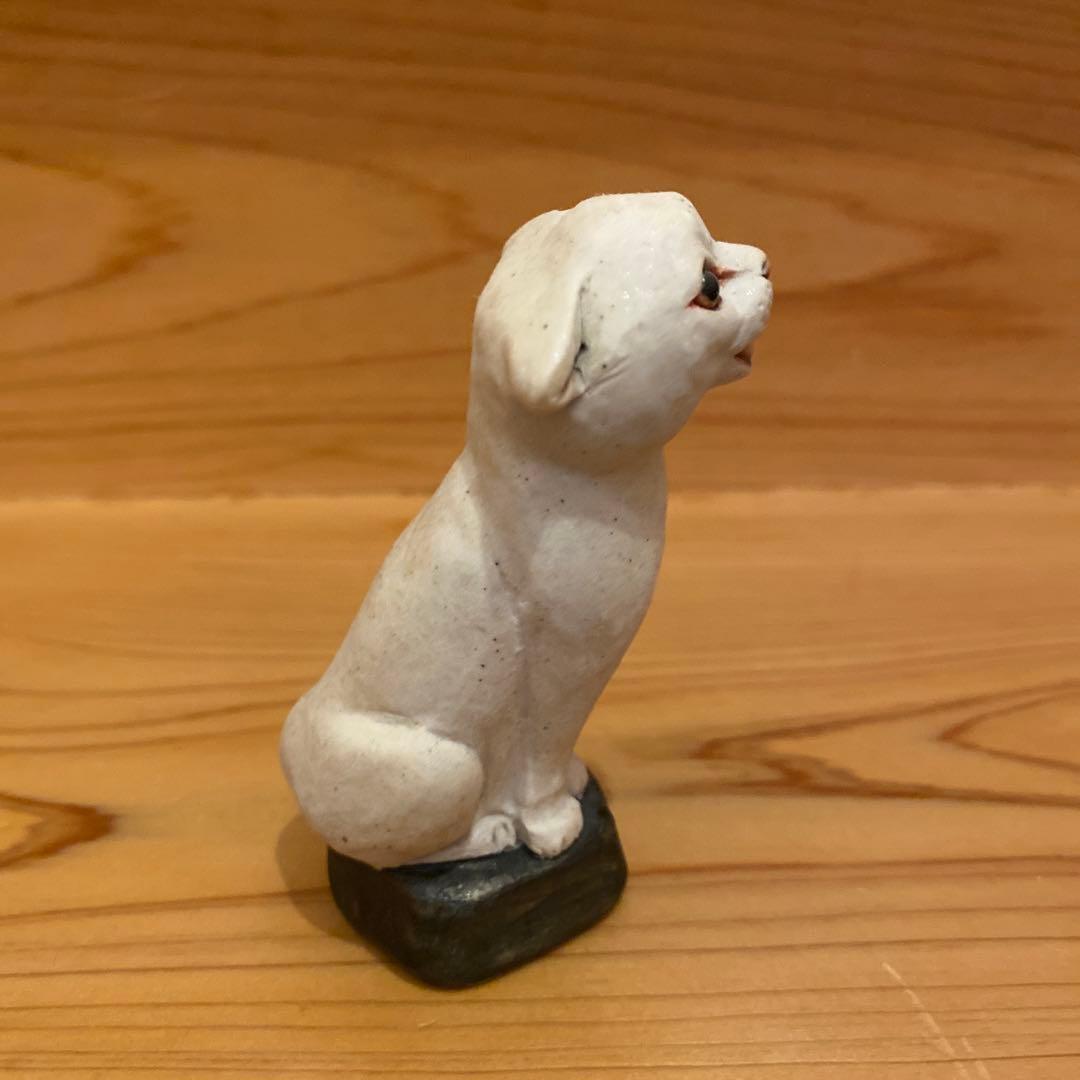 きたむら工房　ネコ置き物　阿吽