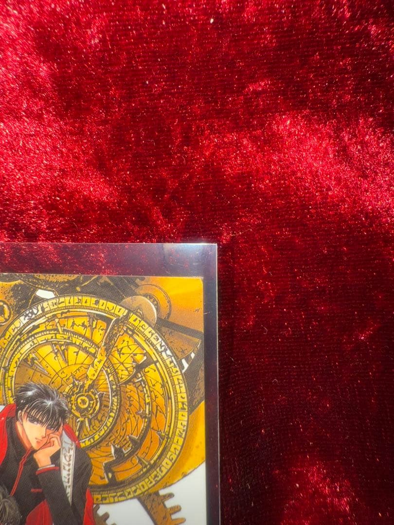 CLAMP X プロモーションカード X3 司狼神威 桃生封真　原作絵　2002