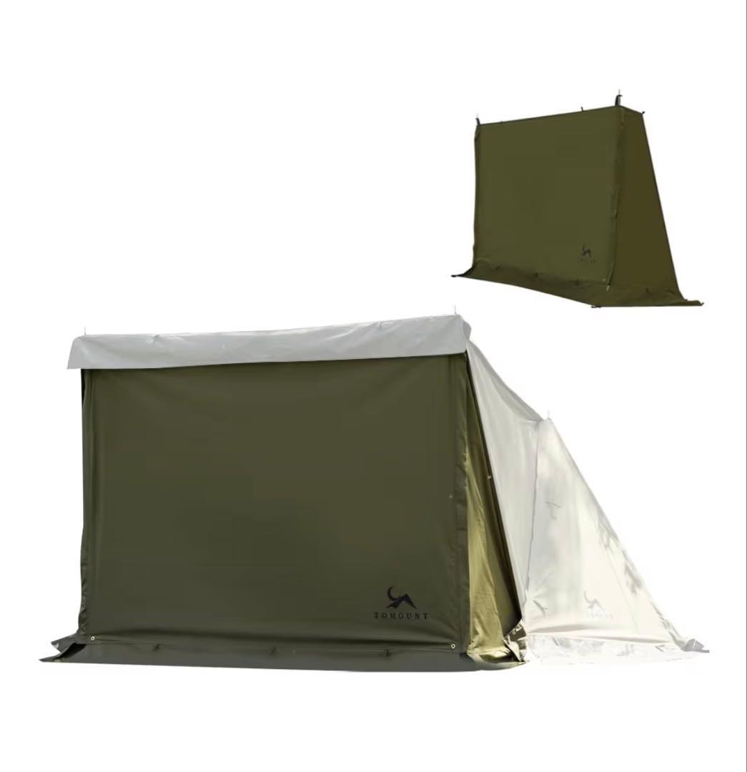 TOMOUNT パップテント　前幕付き　新品未使用品