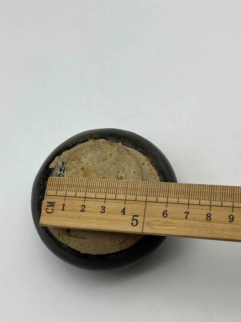 遼～金時代　磁州窯鉢　水洗 茶入　茶道具 希少貴重　唐物　古賞物(F-98)