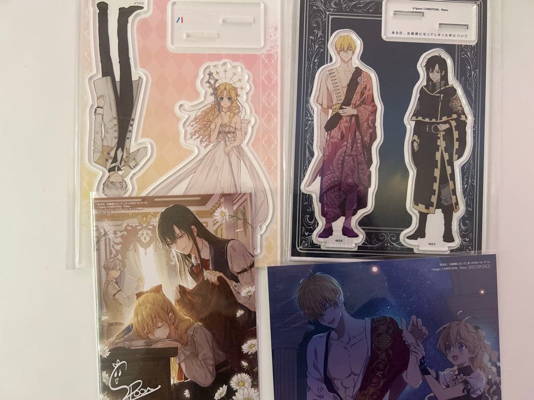 ある日、お姫様になってしまった件について アクスタ×2 イラストカード×2