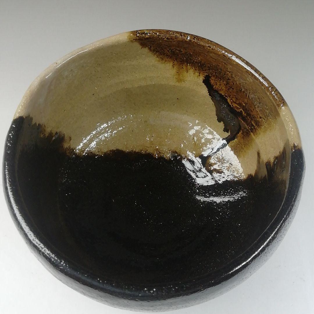 Ｔ４９５　茶碗　『黒茶碗』『桂窯　伊東桂楽 造』　共箱　抹茶碗　茶道具