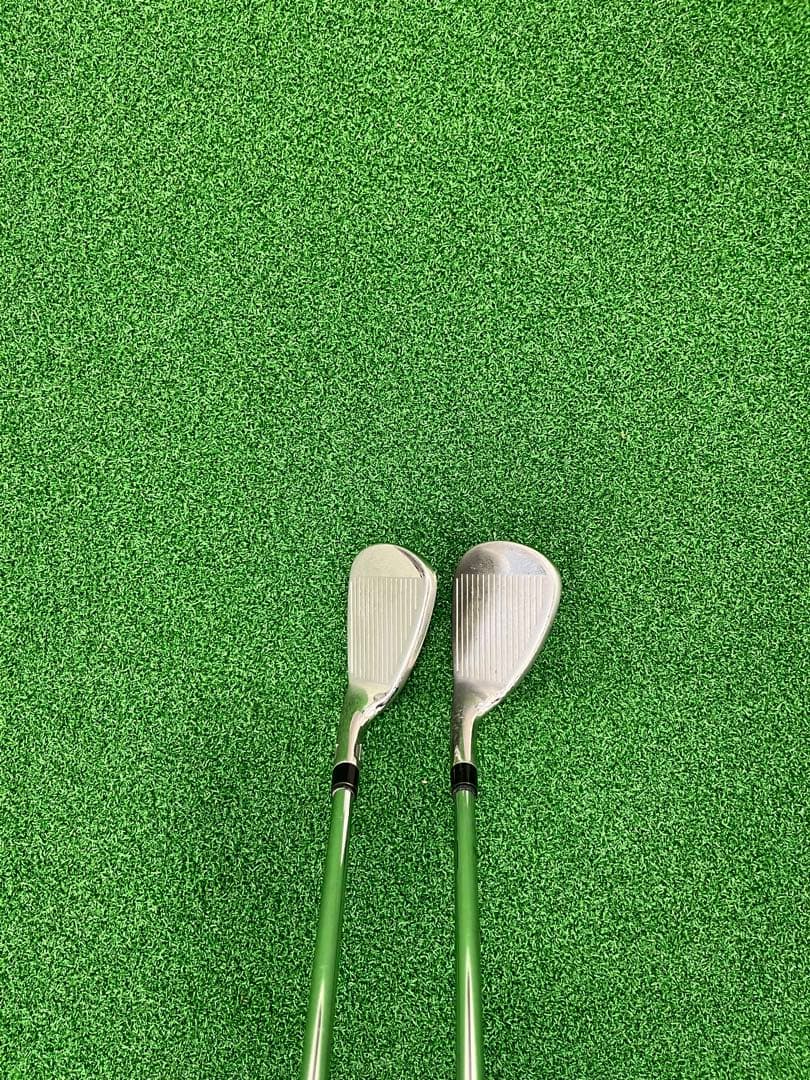 SIM MAX OS 単品アイアンAw Sw セット　純正スチールs