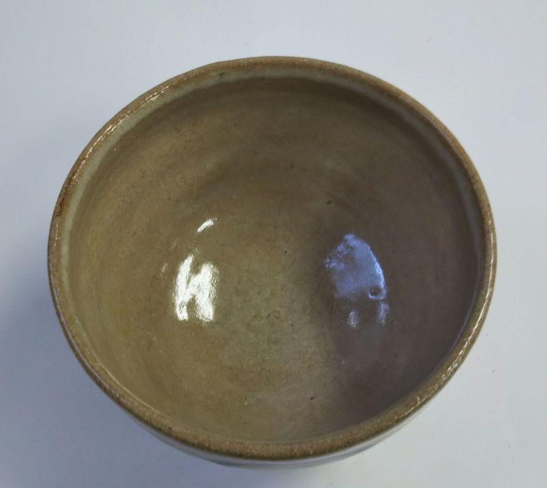 茶道具 茶碗 唐津 絵唐津 円相 鏡山窯 井上東也 共箱