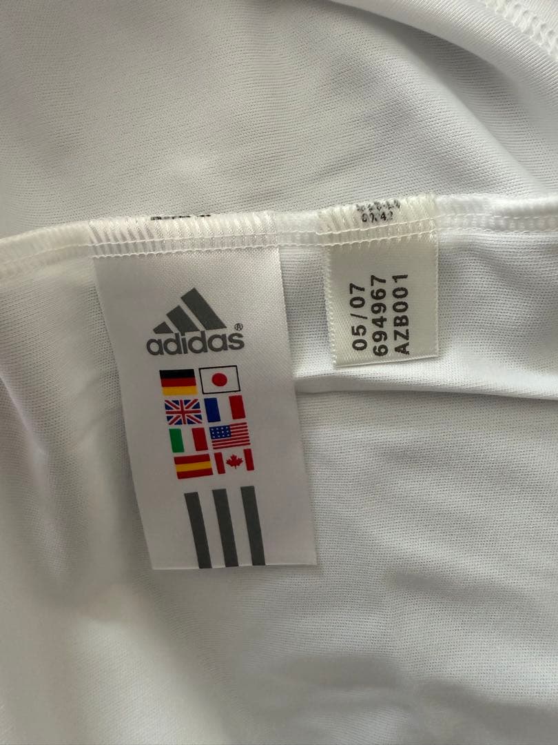 adidas アディダス ACミラン 2007-2008 アウェイユニフォーム