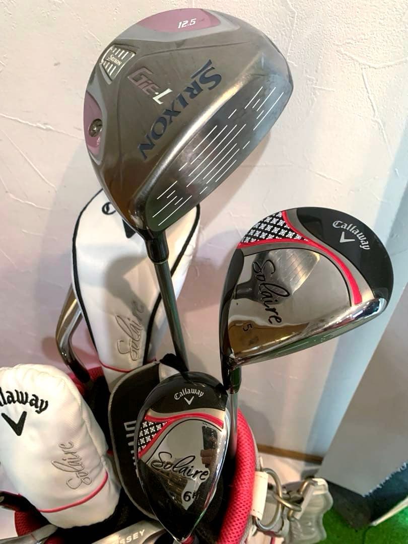 良品　キャロウェイ　レディースゴルフクラブ セット　スリクソン　GIE L