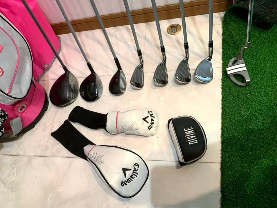 良品　キャロウェイ　レディースゴルフクラブ セット　スリクソン　GIE L