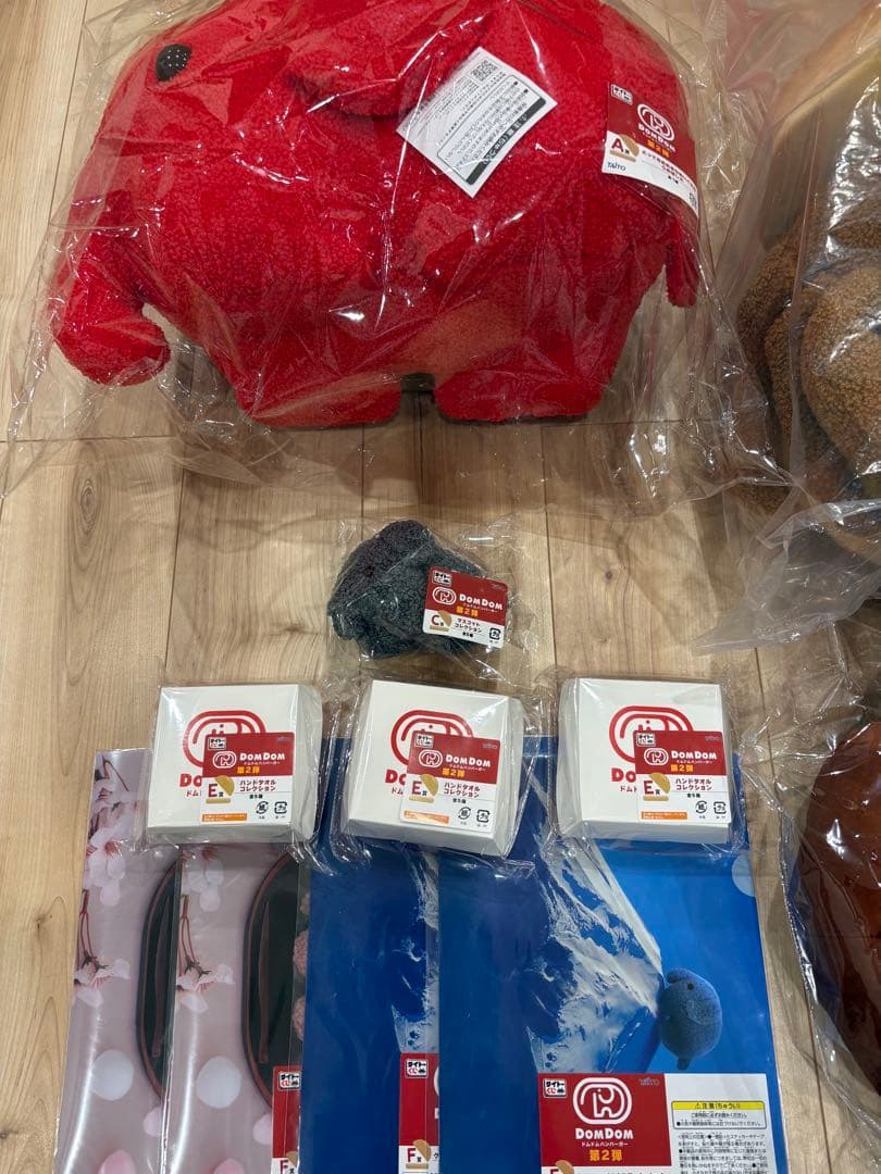 ドムドムハンバーガー　タイトーくじ　A賞＆B賞＆C賞＆LH賞　他　計11点セット