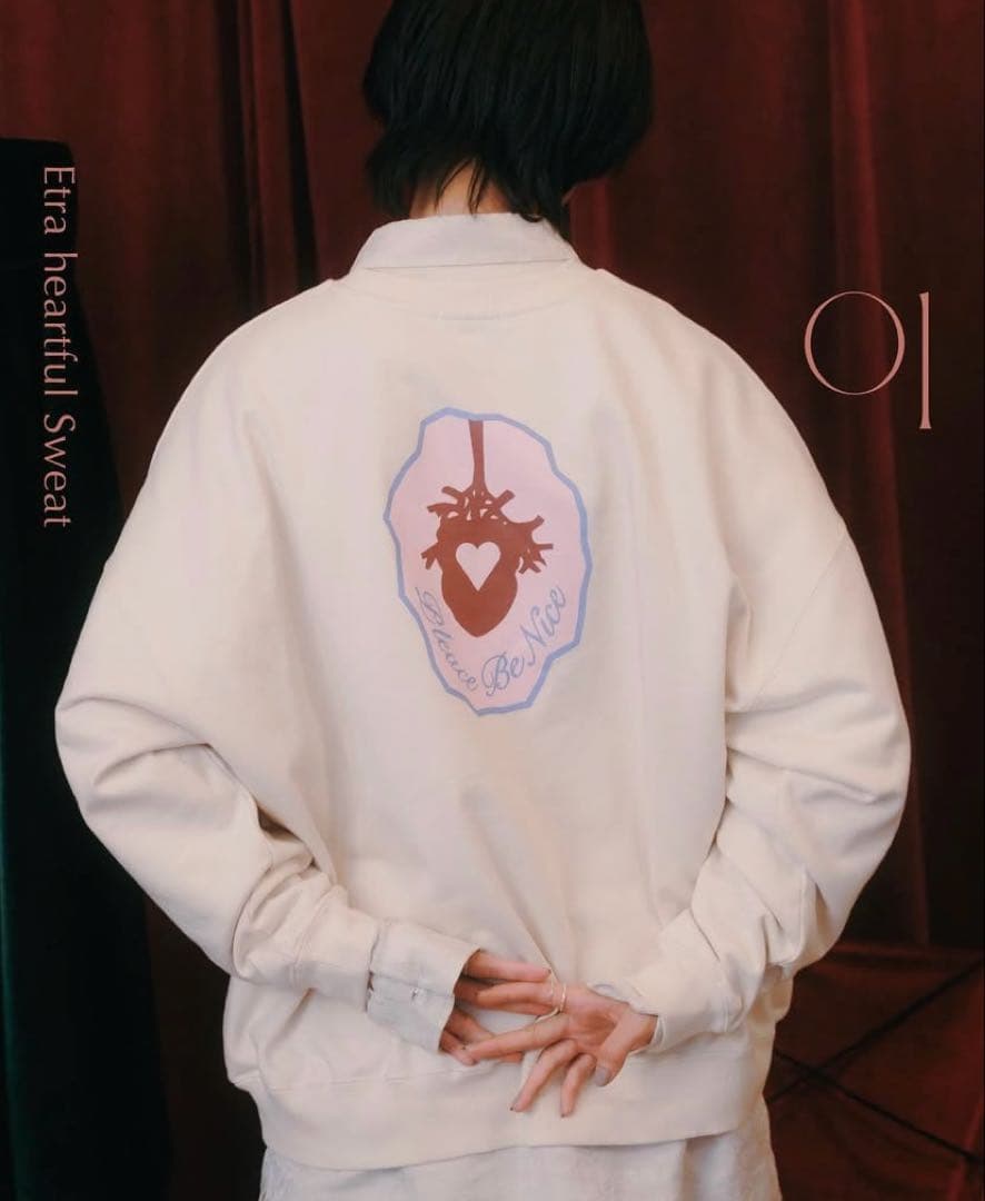 ⭐︎宮川大聖　みやかわくん　Etrarium ボアブルゾン　ハートフルスウェット