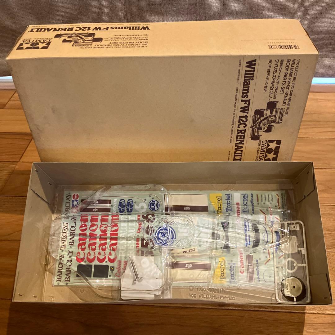 【絶版】タミヤRC ウイリアムズ FW-12C ルノー ス ボディパーツセット