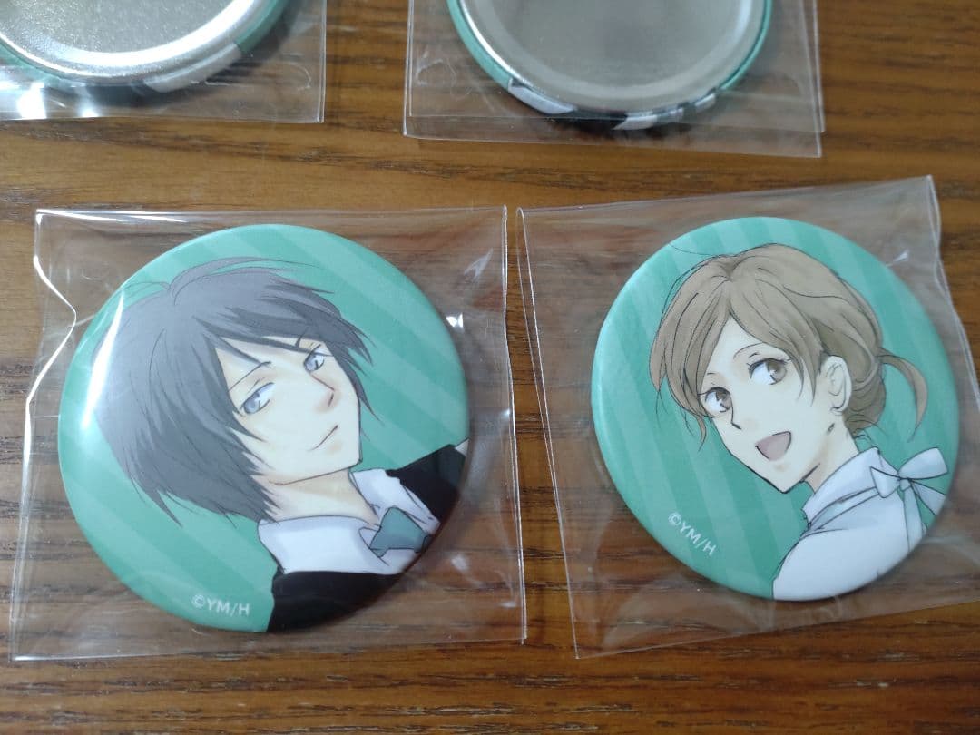 夏目友人帳『コラボカフェ缶バッジ』全６種コンプリート