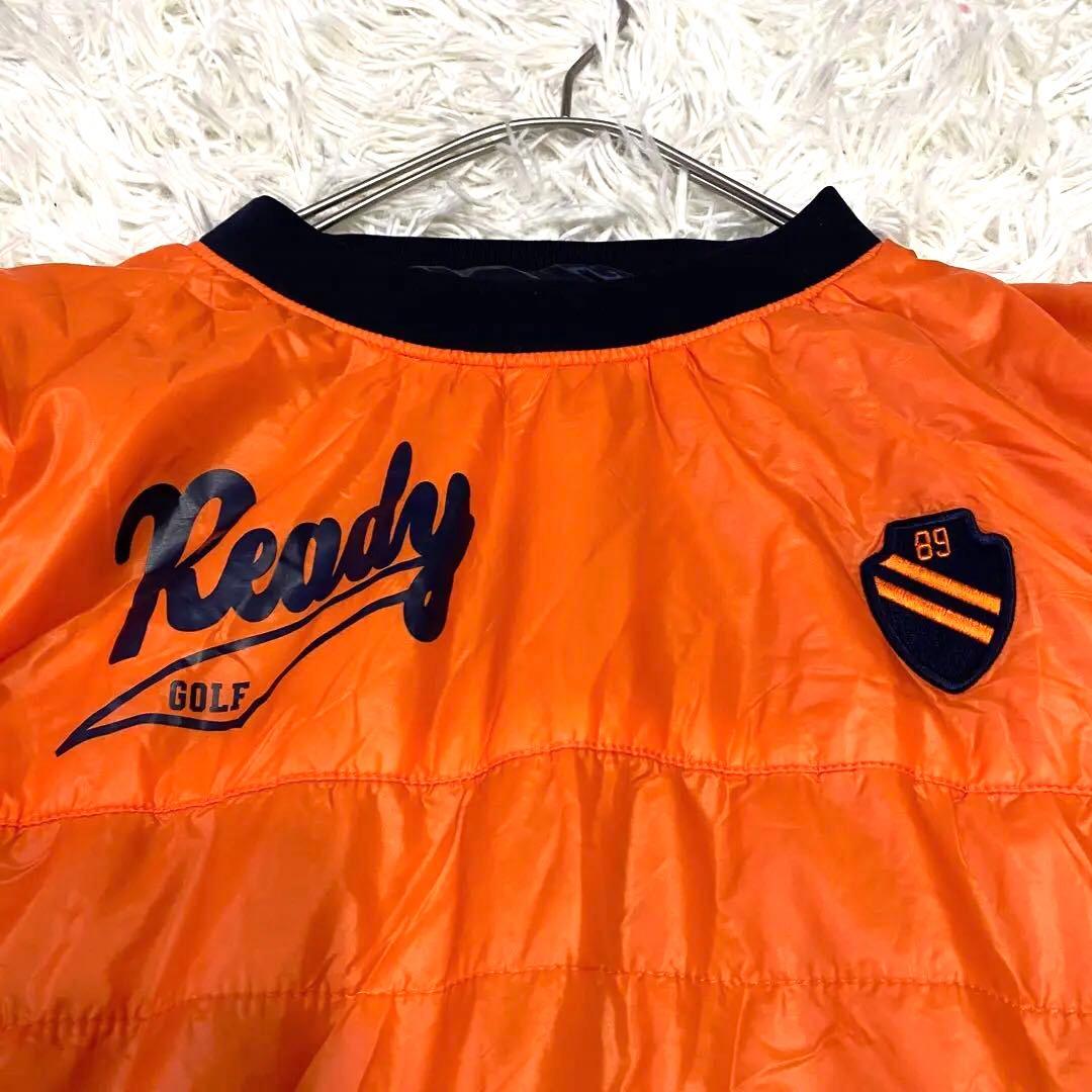 【美品✨】パーリーゲイツ 4way プルオーバー オレンジ ネイビー 5