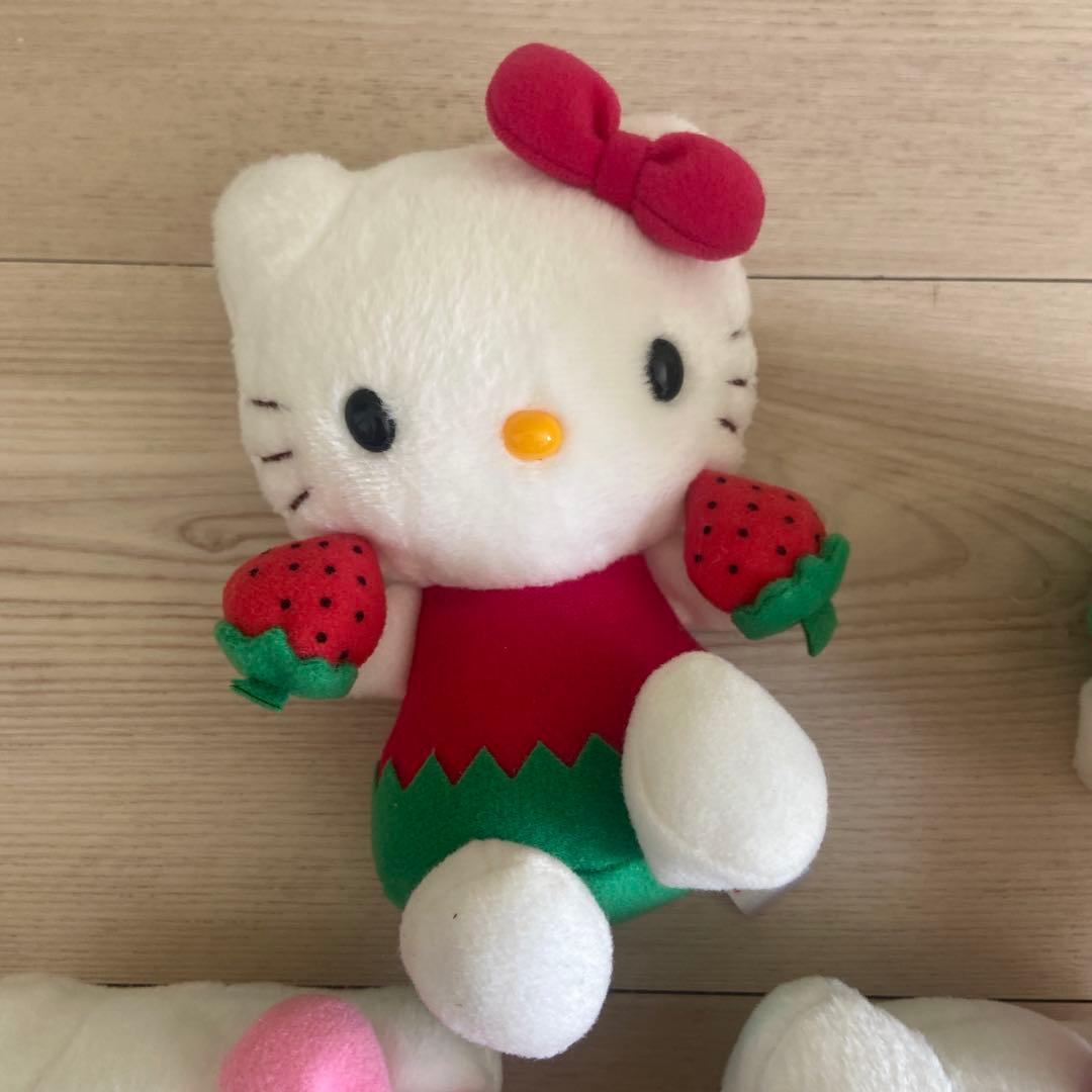 サンリオ　いちごキティ ぬいぐるみ　非売品　グッズ　平成レトロ　レア　まとめ売り