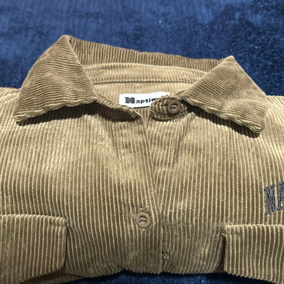 最終値下げ！Naptime.コーデュロイシャツワンピース