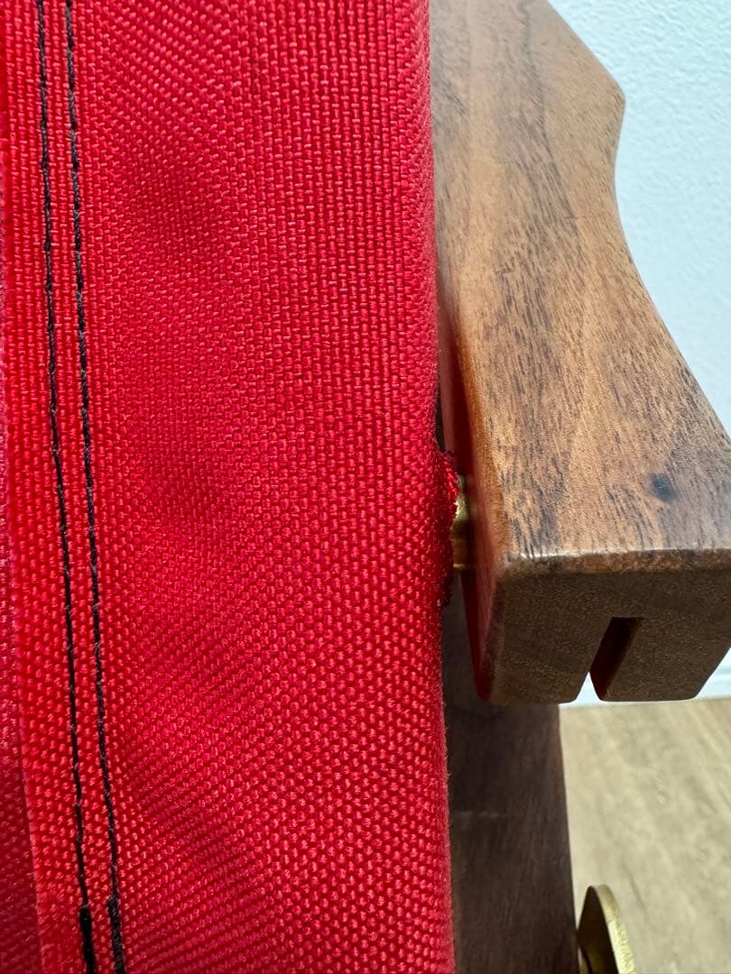 カーミットチェア 同規格品 ウォールナット×真鍮2脚セット