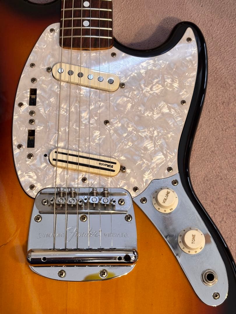 FenderJapan Mustang ヴィンテージDiMarzioピックアップ