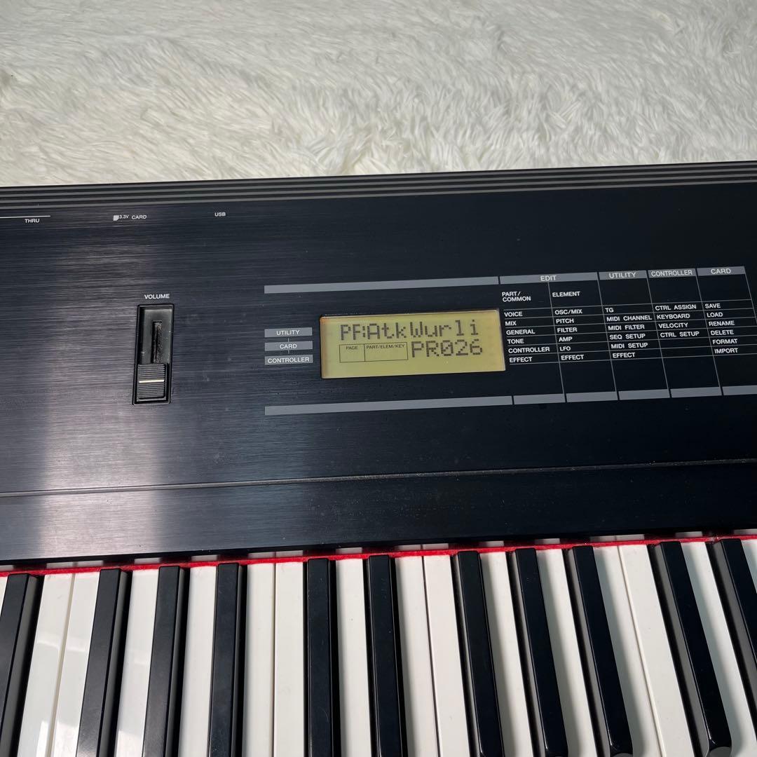 【美品】YAMAHA S08 シンセサイザー 純正ケース&電源付き