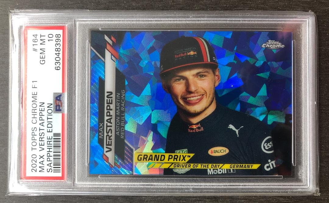 PSA10 / Max Verstappen サファイアEdition #143