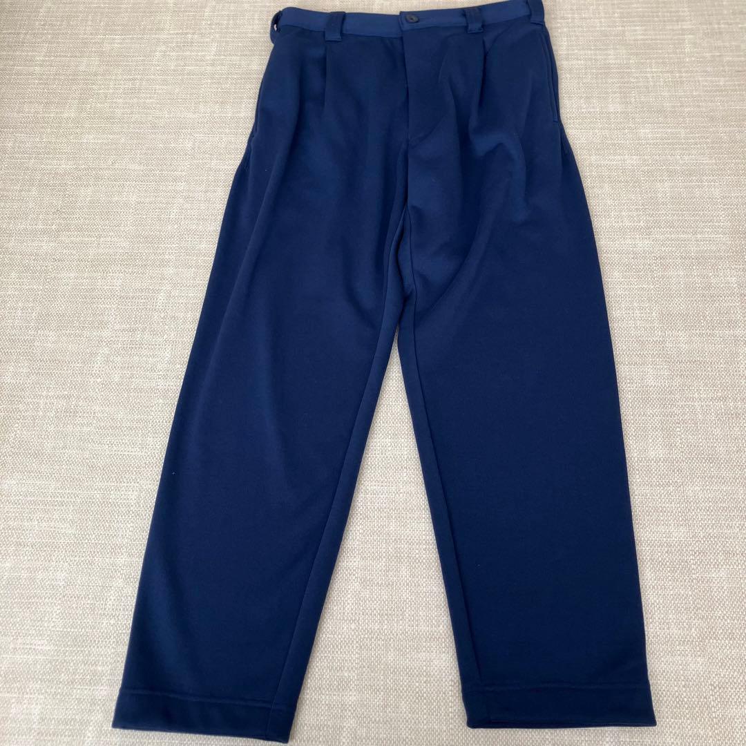 【美品】BRIEFING mocT WIDE PANTS ゴルフ ネイビー S