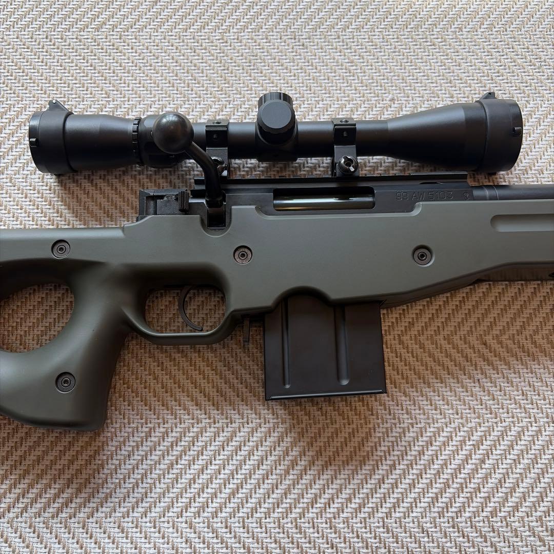 東京マルイ L96 AWS スコープ・ガンケース・BB弾付き　スナイパーライフル
