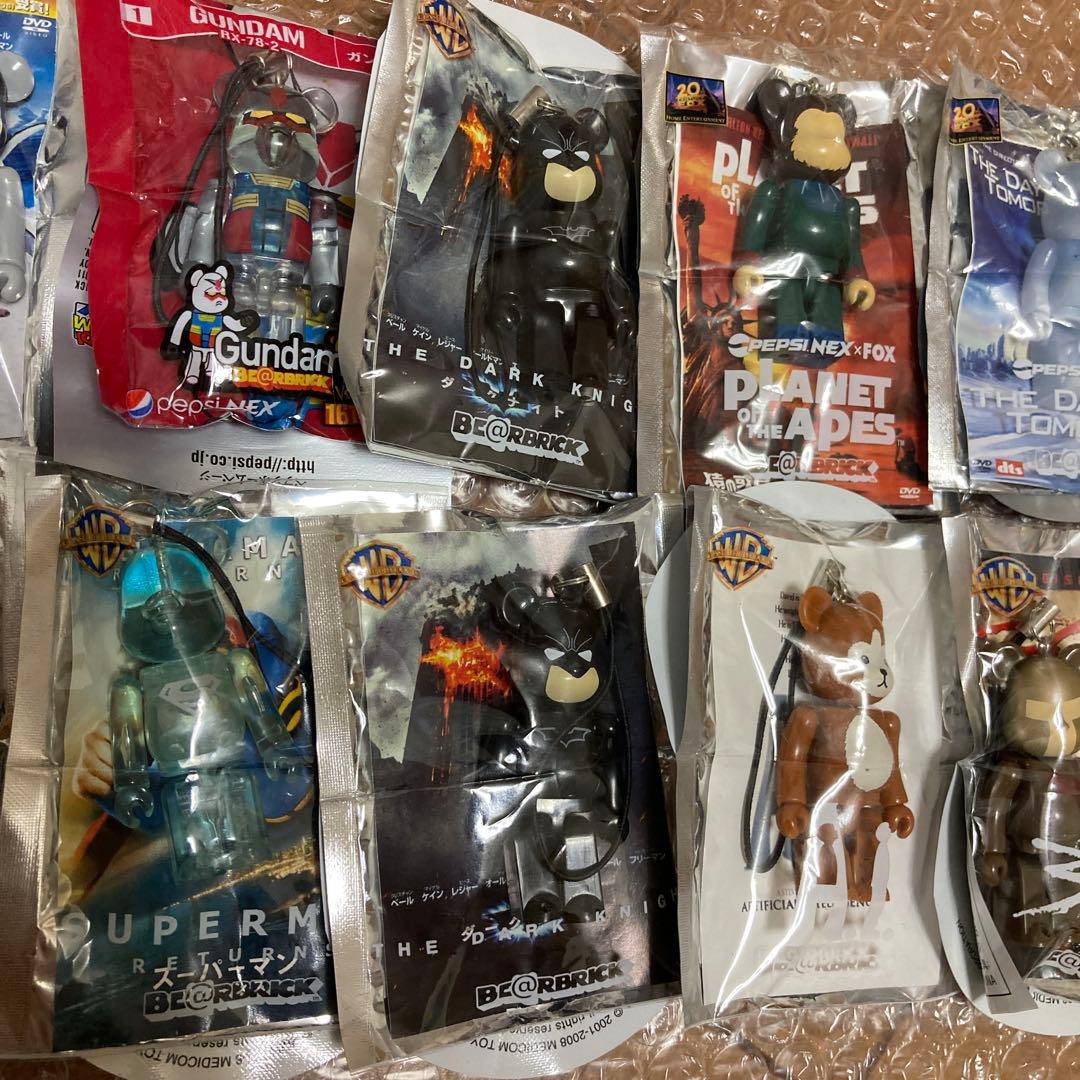 BE@RBRICK チャーム　マスコット　ベア　ガンダム　ペプシ　14点