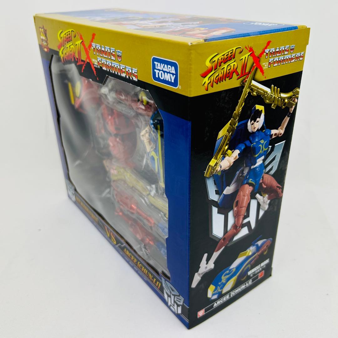 タカラトミー　ストリートファイターII × トランスフォーマー　ケン vs 春麗