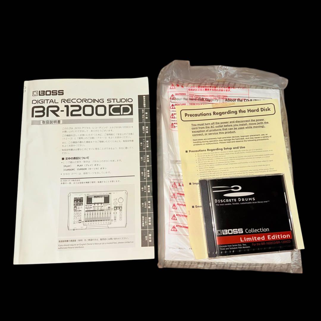 動作品！ BOSS ボス MTR BR-1200CD マルチトラックレコーダー