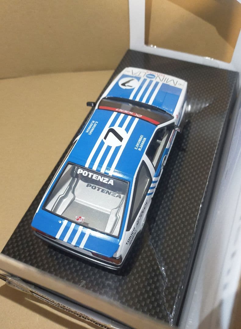 DISM 1/24 カローラ 86 レビン グループA ミノルタ #7 希少