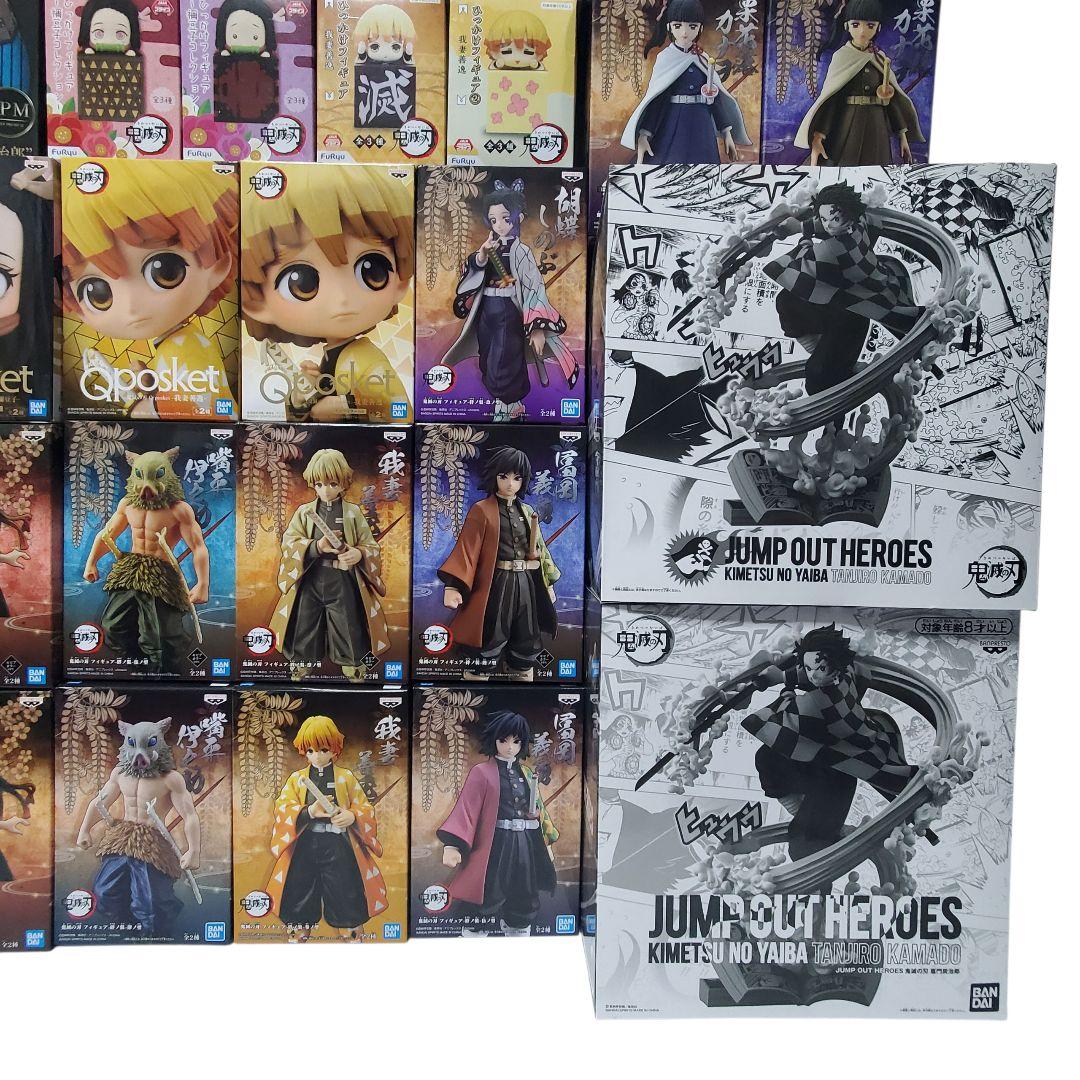 【新品、未開封】鬼滅の刃 絆ノ装 初版 他プライズ フィギュア 81点セット