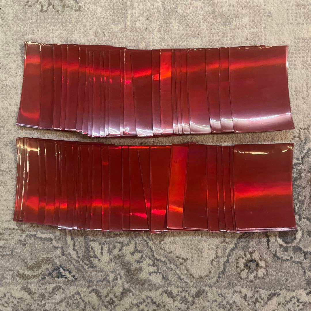 遊戯王　オシリスレッド　初期　スリーブ53枚セット