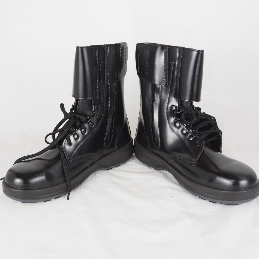 G0760*Shimon*安全靴*半長靴*警備靴*25.5cm3E*黒