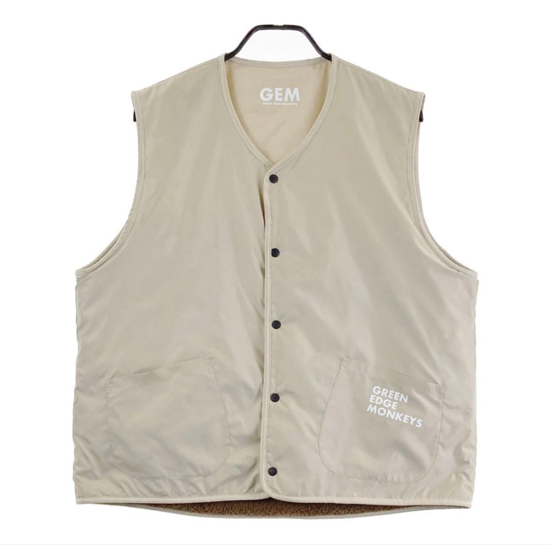 GREEN EDGE MONKEYSリバーシブルベスト/XL