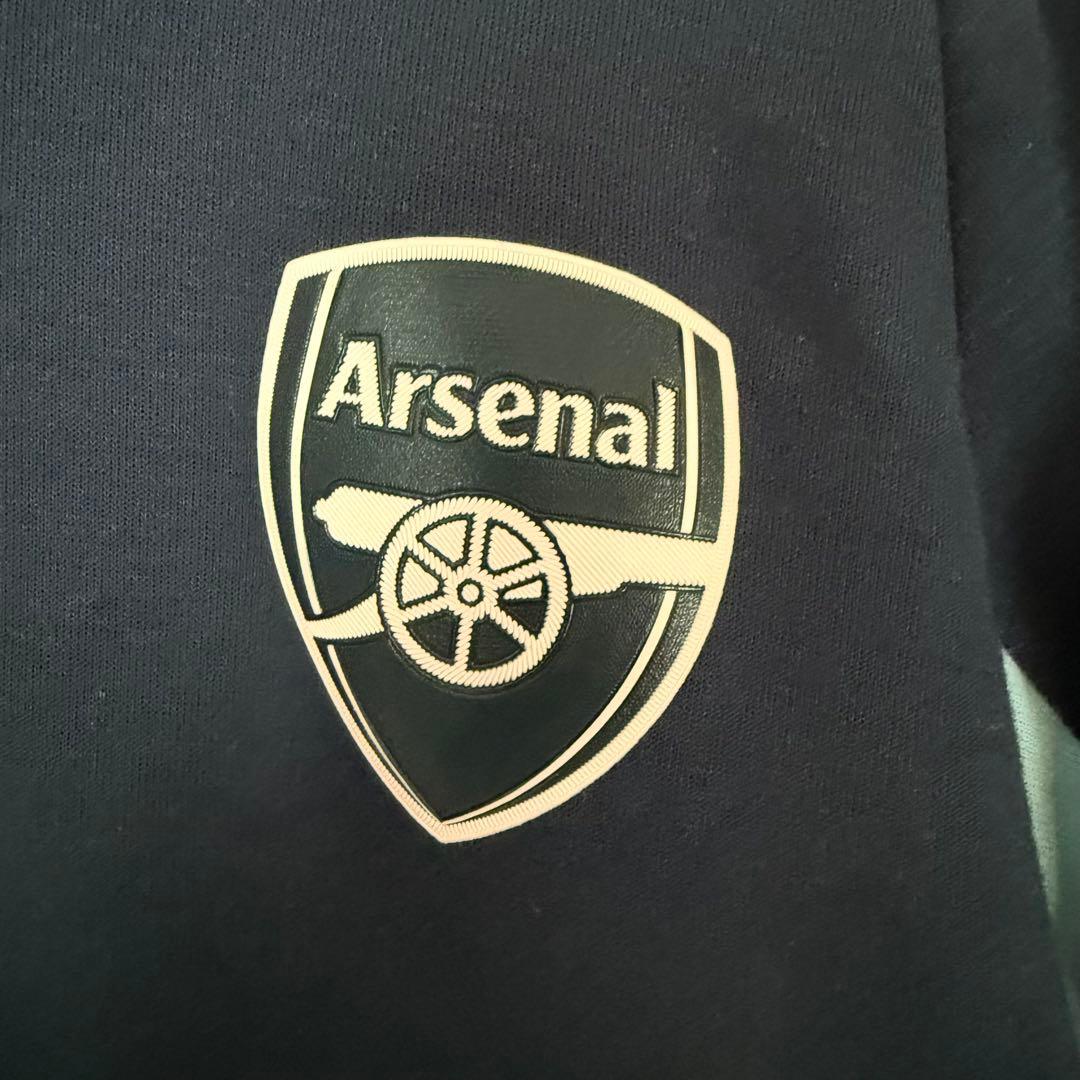 アーセナル　adidas フーディ　ジップアップパーカー　テックフリース