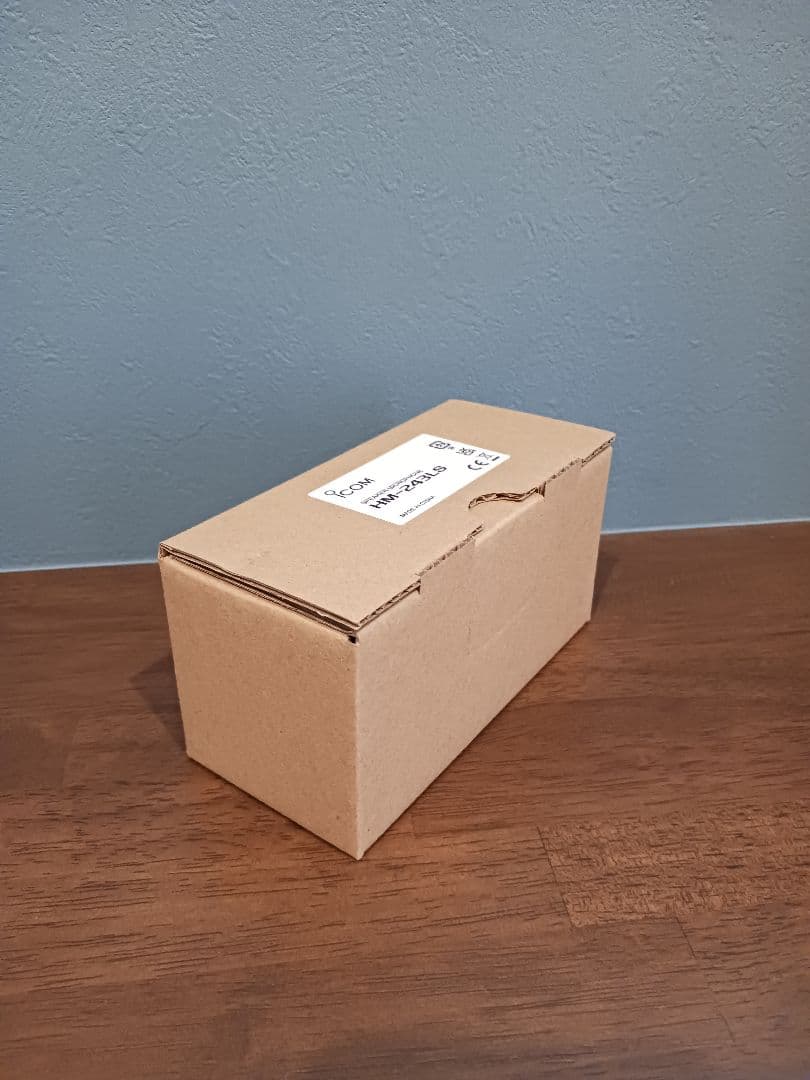 【新品】限定1台 未開封 アイコム ICOM HM-243LS マイクロフォン