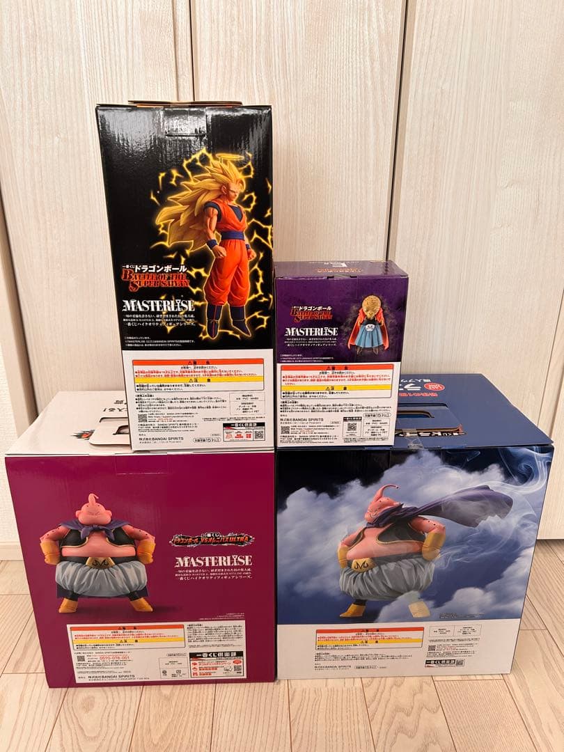 一番くじ ドラゴンボール 悟空　魔神ブウ　バビディ　MASTERLISE