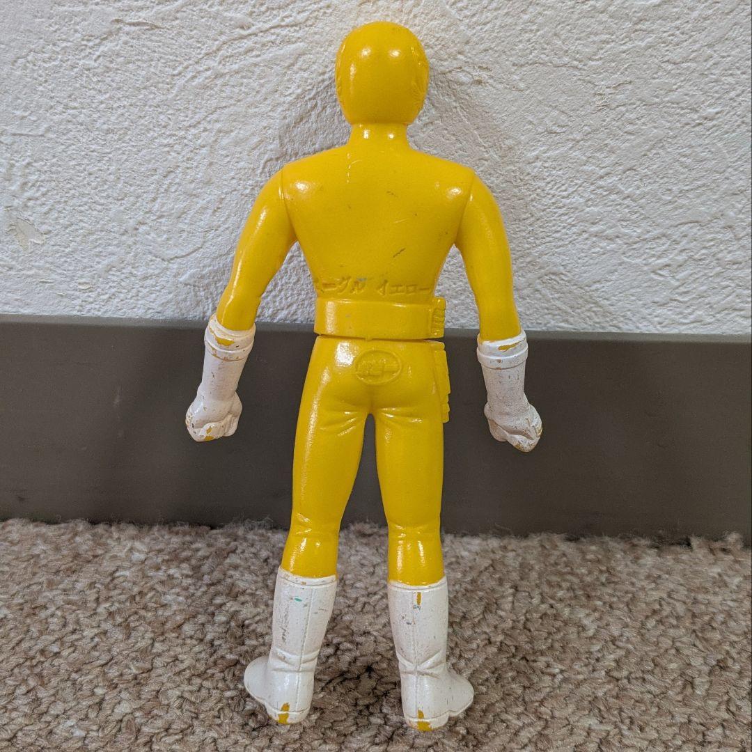 大戦隊　ゴーグルファイブ　ソフビ　ポピー　日本製　5体セット　昭和レトロ　戦隊