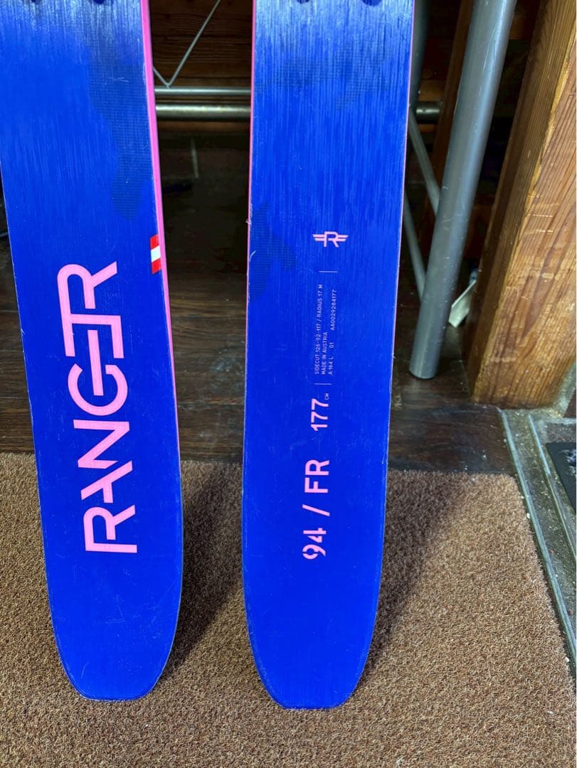 フィッシャー　24-25 RANGER FRスキー 177cm 94mm 美品